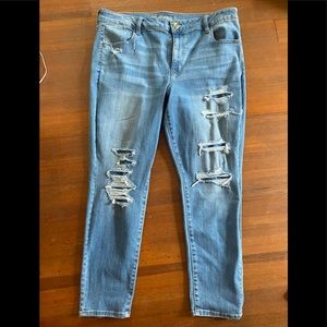 American Eagle High Rise Super Stretch Jegging